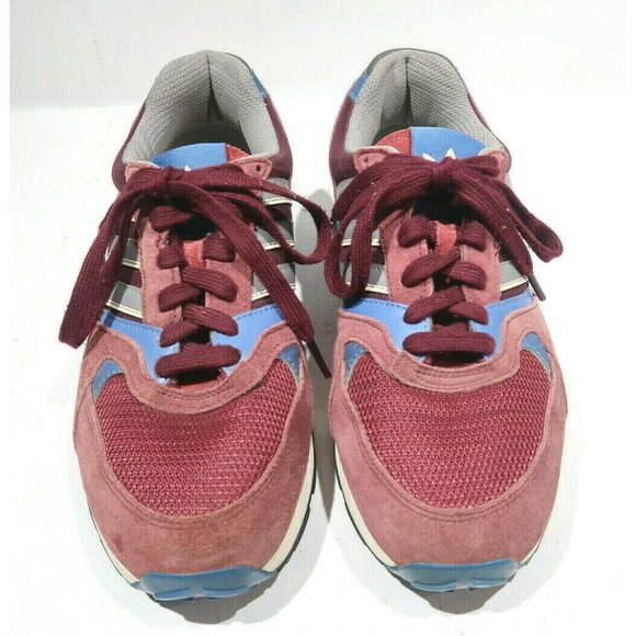 Mens Trainers Adidas Quesence Red Maroon Trace Blu main image 7